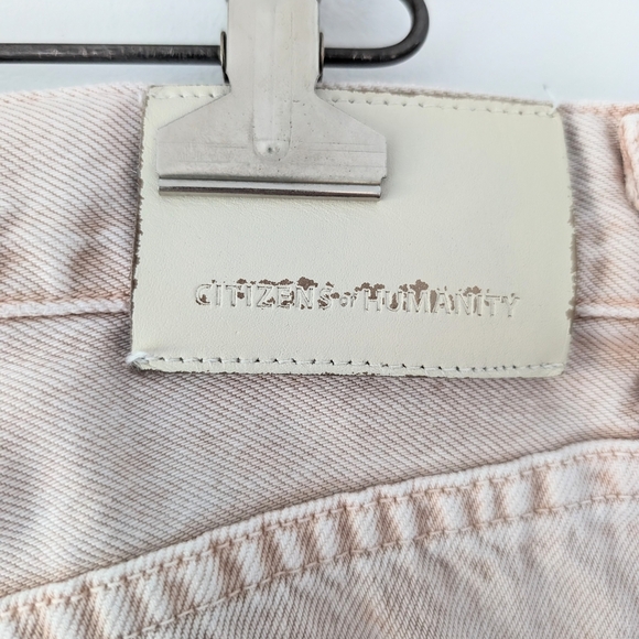 Citizens Of Humanity Women's Jolene High Rise Vintage Inspired Peach Jeans Sz29 - Picture 11 of 16